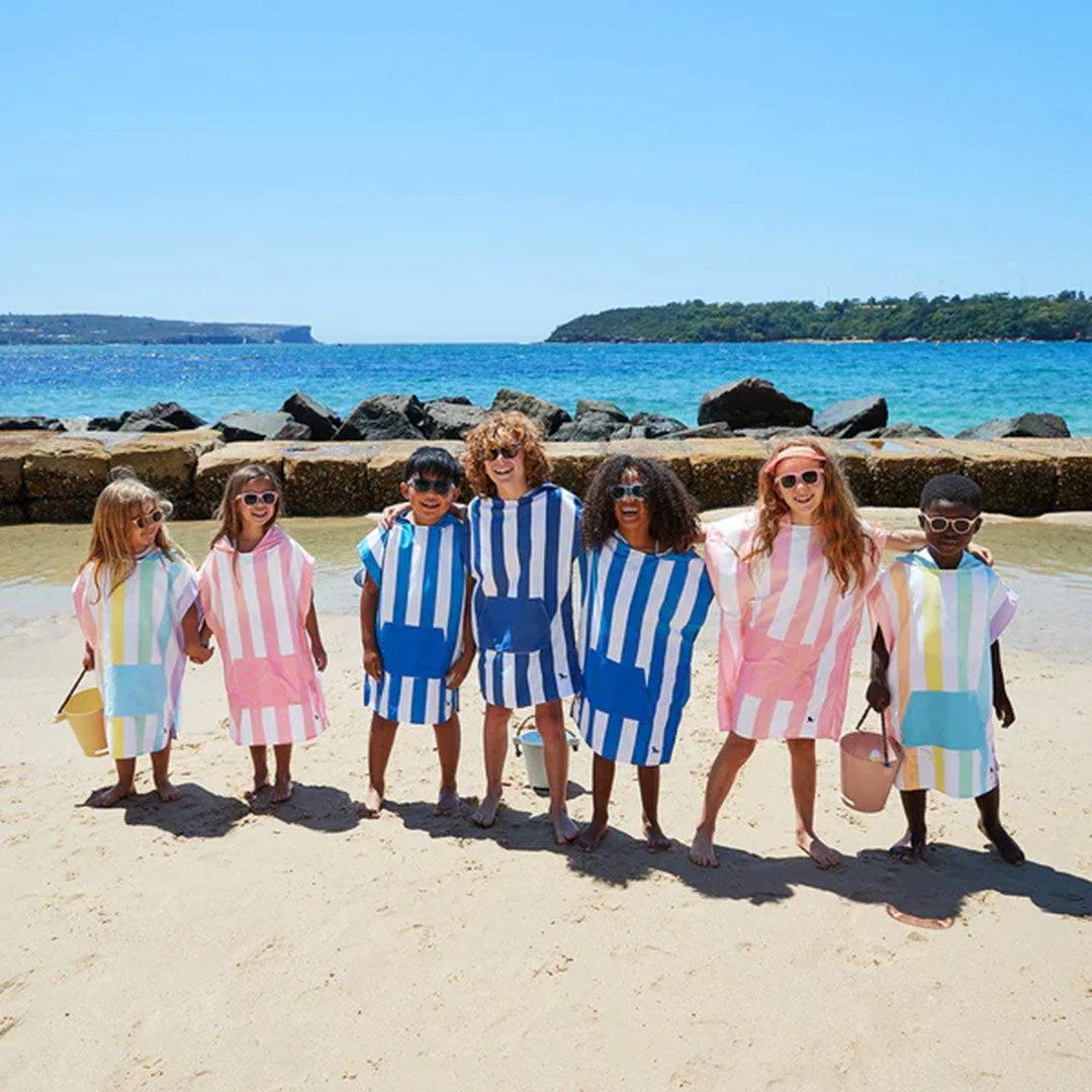 Dock & Bay Kid's Beach Poncho - Malibu Pink - Image 5
