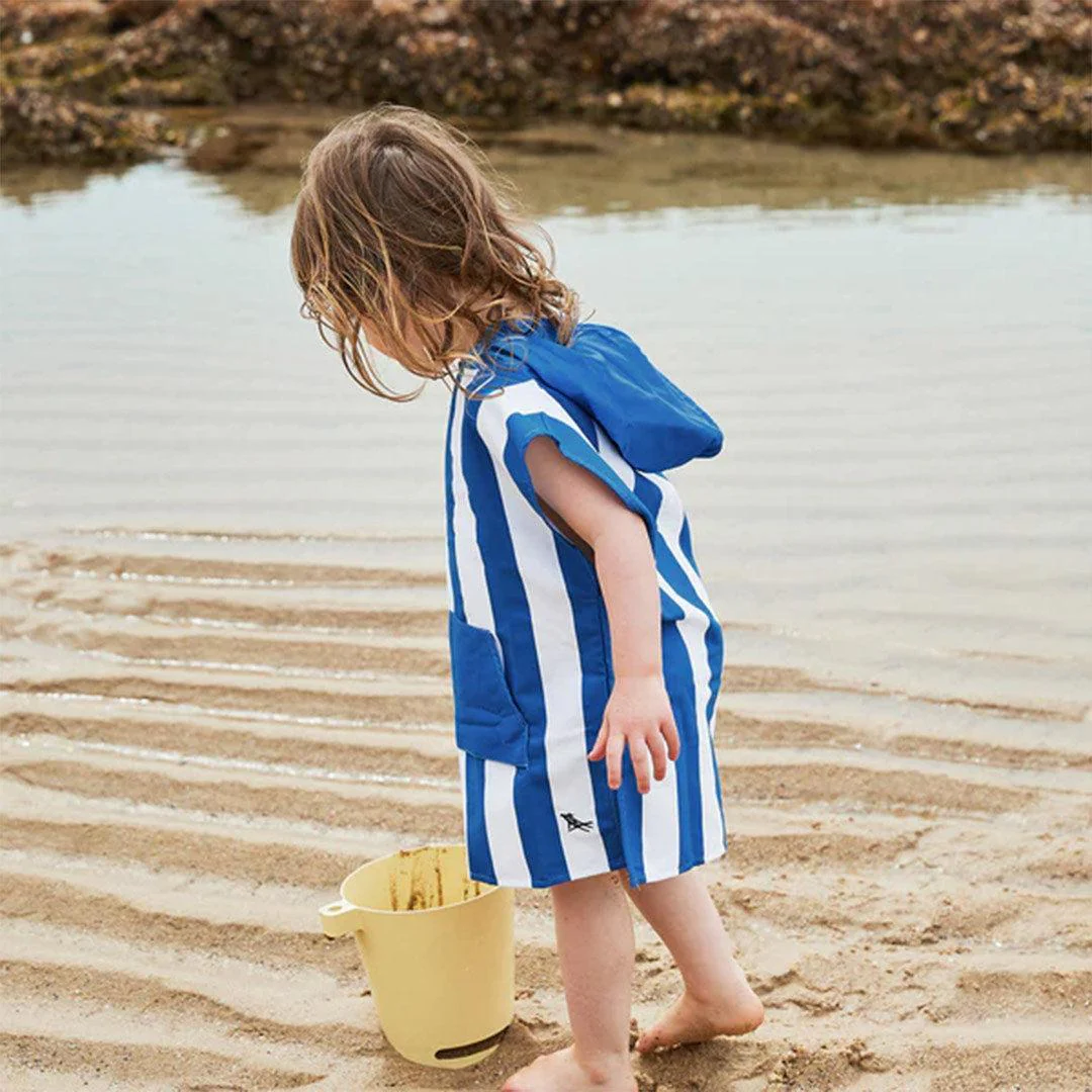 Dock & Bay Kid's Beach Poncho - Whitsunday Blue - Image 8